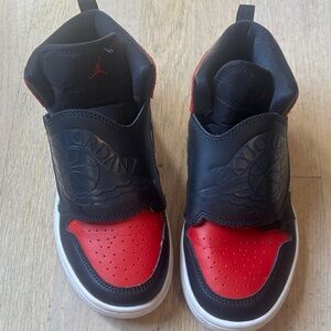 Jordan Kids Sneakers Black and Red
